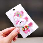 Diy Childrens Hair Accessories Fruit Shape Hair Grips Cartoon Baby For Girls