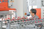 ISO 9001 Certified 80TON Capacity 12000pcs/hour Fully Automatic Aluminum Foil