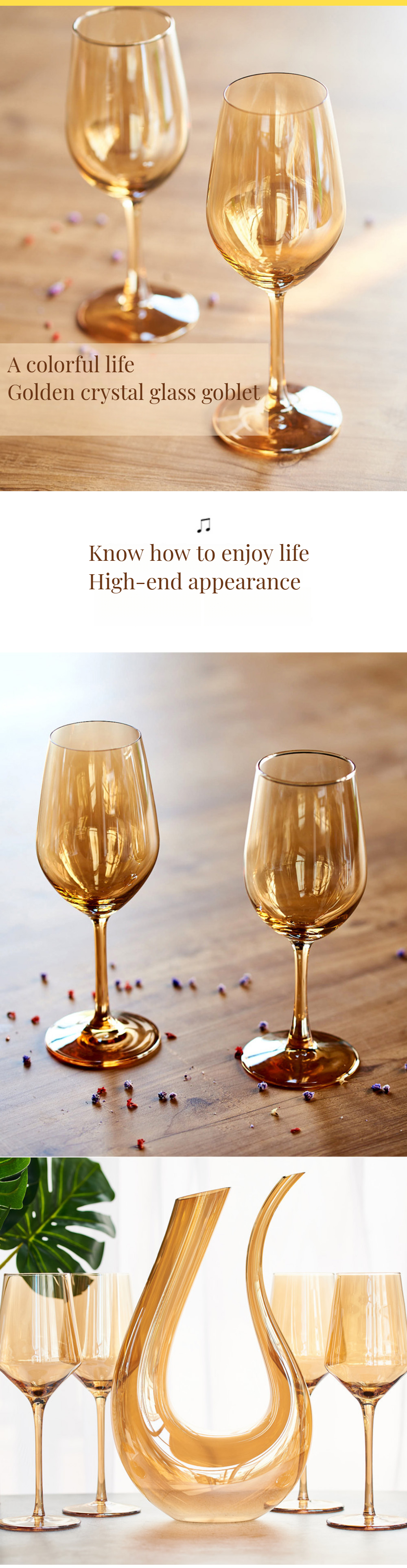 Customized Logo Acceptable Glass Classic Red Wine Glasses for Burgundy and Bordeaux