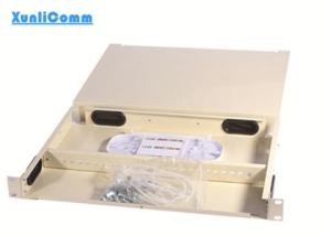 Quality White Color Fiber Optic Cable Patch Panel Artistic Appearance Easy For Pasting Signs wholesale