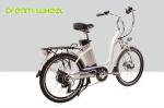 250W 24" Ladies Electric Urban Bike With Shimano Derailleur