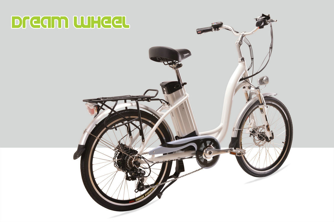 48V 500W Electric Urban Bike , 32km/H Ladies Electric City Bike