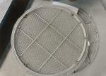 Stainless Steel Titanium Wire Mesh Demister 300mm Diameter Knitted Weave