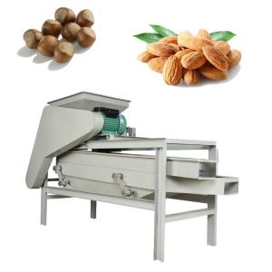 Quality 400kg/H Capacity Vibrating Screen Machine Nut Sheller 2.2kw Power ISO Certification wholesale
