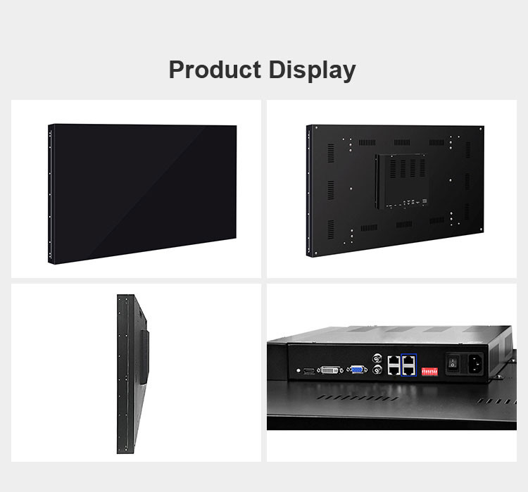DID Lcd Display Wall Diagonal 1388mm 8MS 55 Video Wall Display 700cd/M2