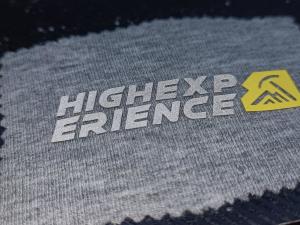 Quality OEKOTEX Logo Washable Patches Custom Refective Silver Silicone Badges wholesale