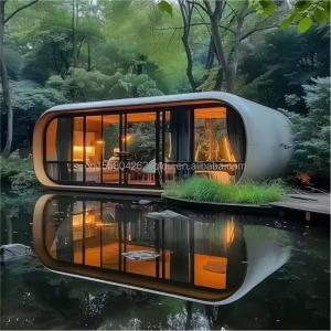 Quality EU 20FT Modern Residential Prefab House for Living in Stylish Container at Hotel or Resort wholesale