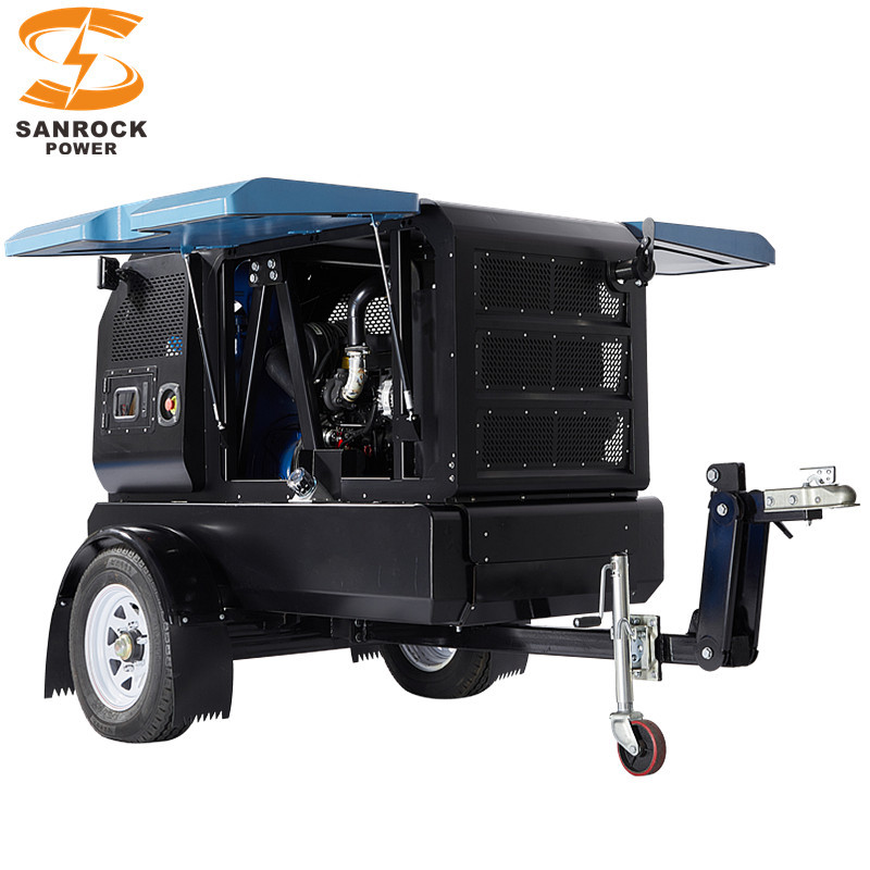 High Pressure Diesel Water Pump Emergency Flood Control Trailer Mounted Sewage Pump