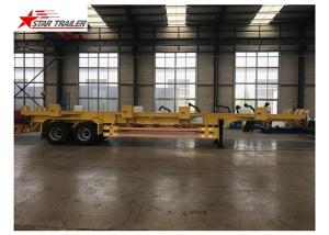 Quality High Tensile Steel Terminal Trailer With Two Pieces Spare Tire Carriers wholesale