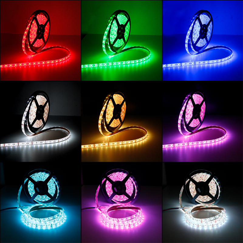80 Ra 5m 5V IR Control bluetooth SMD 5050 smart LED Strip Lights for Indoor Decoration