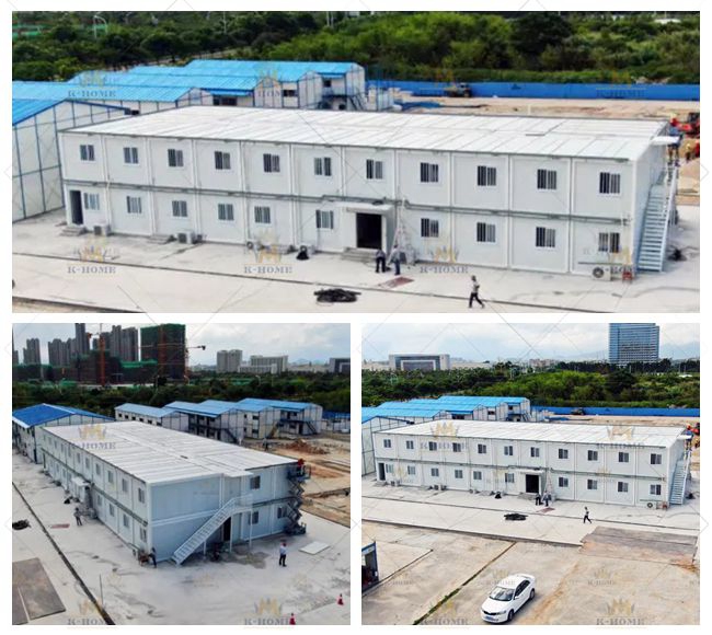 Transportable Workers Accommodation Container Van House Construction