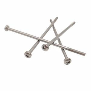 Quality Pan Head Screws Partially Threaded Stainless Steel Material Flower Shaped Groove T30 T25 T20 T15 Customizable Head Lengt wholesale