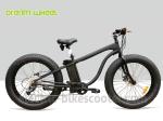 26" x 4.9 Snow Tire Electric Beach Cruiser Bikes 48V 750W Rear Gear Motor