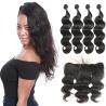 Buy cheap Unprocessed Brazilian Remy Human Hair Extensions Body Weave Lace Frontal from wholesalers