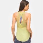 Women Loose Gym T Shirts Dry Quick Sleeveless Tank Tops Workout Gym Clothing