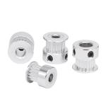 Aluminum Alloy 2GT Width 6mm Timing Belt Wheel 16 Tooth 20 Tooth
