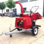DWC40 Hydraulic Diesel Wood Chipper 40HP 40mm Chips Cutting