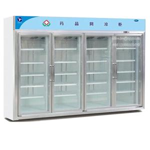 Quality OP-A105 Four Glass Doors Large Capacity Drug Display Refrigerator wholesale