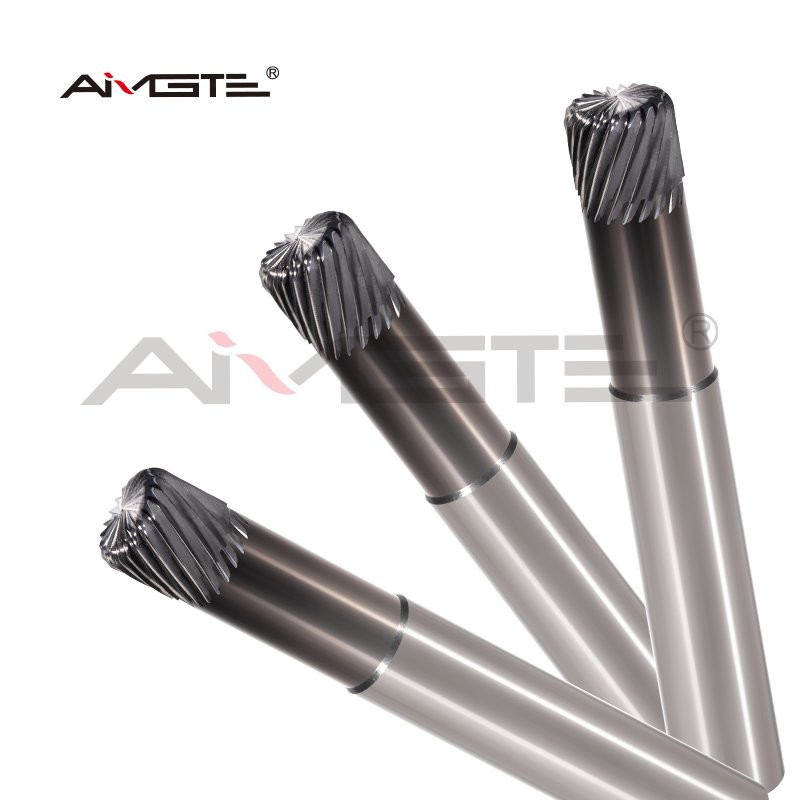 20 Flute Custom End Mill 20mm Solid Carbide Corner Radius End Mill High Feed Long Reach