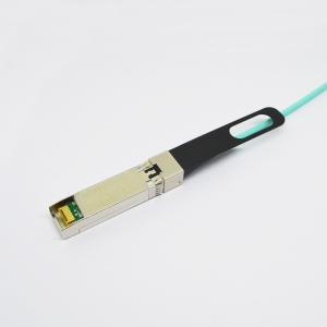 Quality FDA Approved SFP28 25G AOC Breakout Cable with Metal Enclose wholesale
