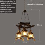 American Chandelier Loft Retro Industrial Cafe Bar Restaurant Bar Lighting