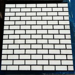Quality CN Backed Alumina Ceramic Liner Cylinder Hexagonal Rubber Ceramic Lining wholesale