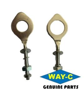 Quality 52 DZ00 47 Motorcycle Chain Adjuster Metal For BAJAJ 100 wholesale