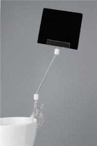 Quality POP Clip Sign Holder PS / PC , Supermarket Display Plastic Shelf Clip wholesale