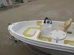 40HP 5m comfortable fiberglass pleasure yacht with all cushions