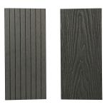 Double Surface Treatment WPC Decking 18mm Above Thickness for Park Balcony