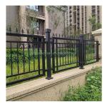 Residential Security Fence Galvanized Durable Steel Panels with Pressure Treated