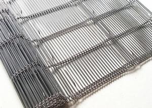 Quality stainless steel 304 metal flat flex conveyor wire mesh belt conveyor systems price for pizza oven chocolate enrober bake wholesale