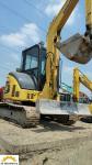 Low Working Hour Small Used Komatsu Excavator PC55MR 2012 400mm Shoe Size