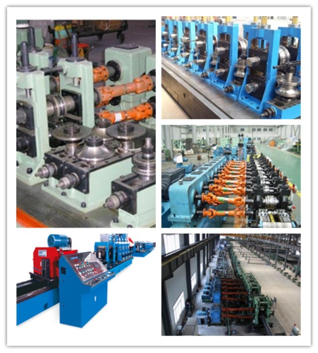 High Frequency Welded Tube Mill Line With High Precision Cutting