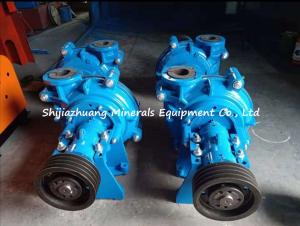 Quality SHR /100D Small Rubber Centrifugal Heavy Duty Slurry Pump With ZV Drive wholesale