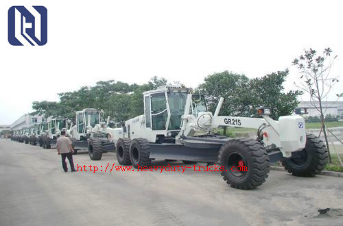 135hp 25% Gradeability Mini Motor Grader GR135 Max Tilt Angle 90 Degree