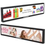 24 Inch Shelf Edge Lcd Display Stretched Bar For Supermarket Advertising