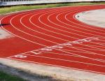 Semi Prefabricated System Running Track High Standard Tartan Athletic Rubber