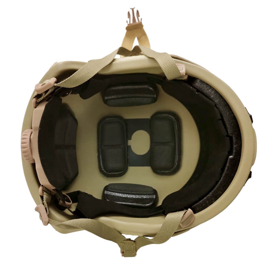 NIJ IIIA Military Bulletproof Helmet Aramid Fiber UHMW PE Fiber