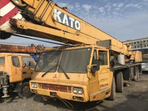 Quality KATO NK-400E-III 40 Ton Used Hydraulic Truck Crane Mitsubishi Carrier K354 wholesale