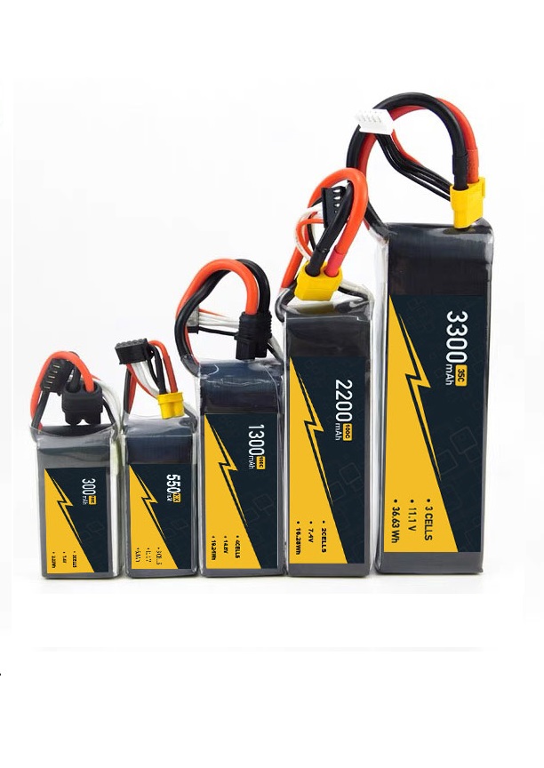 14.8V 650mAh 70C FPV Small Drone Lipo Battery With W/XT-30 Lightweight