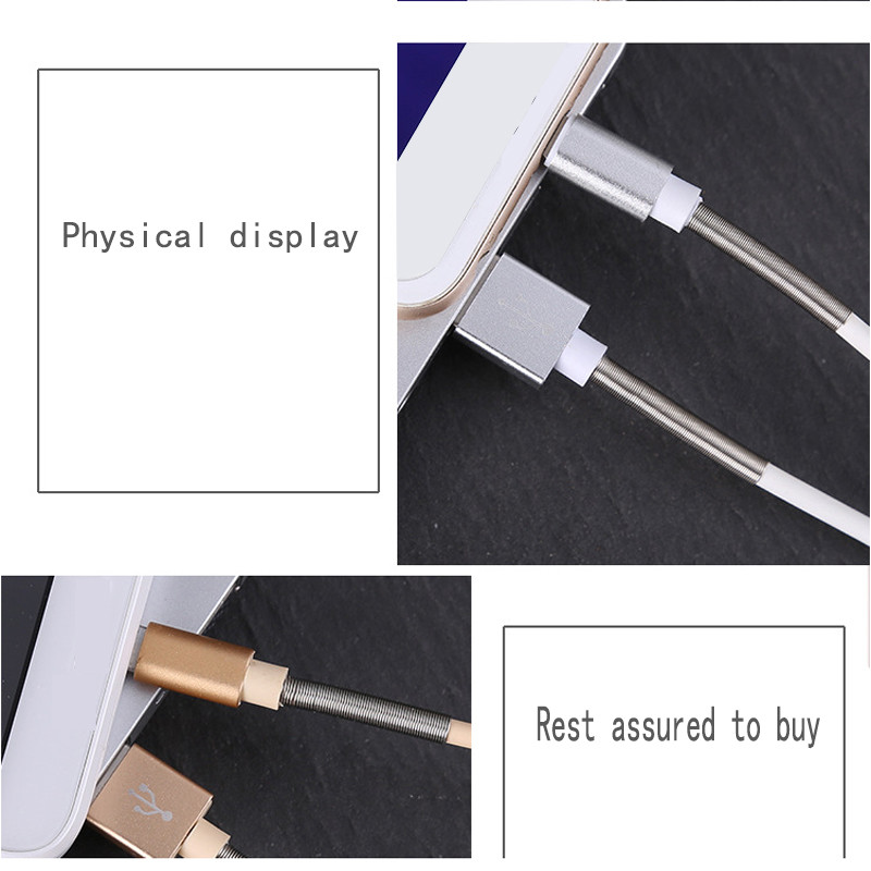 Easy Carry USB Data Cable 8 Pin Charging Cable For Android Iphone Samsung
