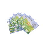 80*120mm 80*80mm Three Side Seal Pouch Kraft Paper Small Tea Bag