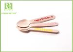 Branded Eco Friendly Dinnerware , Disposable Bamboo Cutlery For Picnic Non -