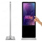 43 inch android floor stands media player digital signage display self ordering