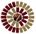 Customized Wine Glass Bottle Shrink Capsule Non Spill OEM ODM