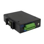 unmanaged industrial media converter 10/100M 1fiber+1RJ45 with DIN rail for