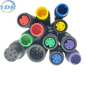 Quality Injection Ebike Battery Connector M8 waterproof UL1007 22AWG wholesale