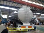 40000L Heavy Duty Semi Trailers Fuel / Oil Tanker Semi Trailer Aluminium Alloy