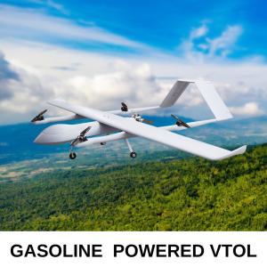 Quality 5000m Flight Altitude Oil Power Hybrid Drone Long Range Fully Autonomous Fixed Wing Drone VTOL HX4HFW460 wholesale